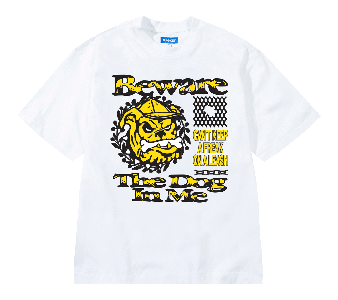 Market Studios Beware Dog In Me T-Shirt