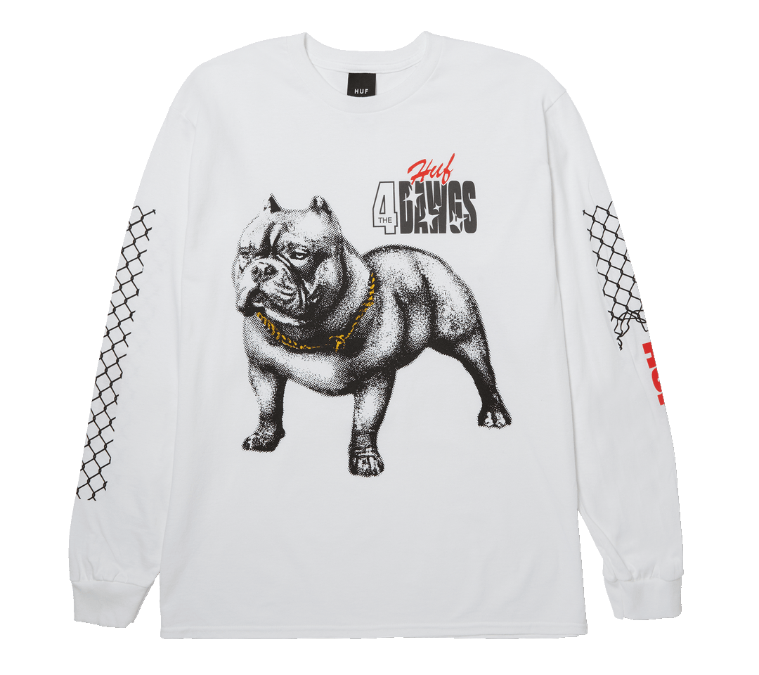 HUF "4 The Dawgs" L/S T-Shirt