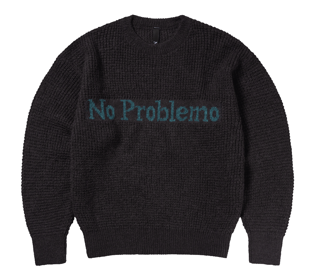 No Problemo Waffle Knit