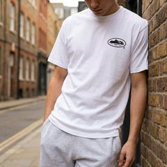 Corteiz 'OG Island' White Black T-Shirt