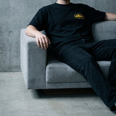 Corteiz 'OG Island' Black Yellow T-Shirt
