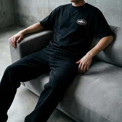 Corteiz 'OG Island' Black White T-Shirt