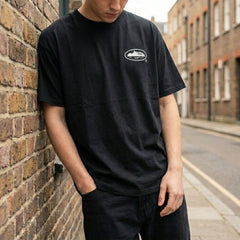 Corteiz 'OG Island' Black White T-Shirt
