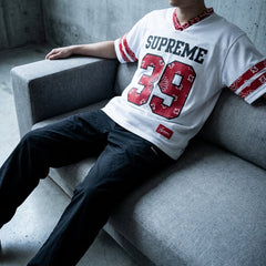 Supreme Bandana Football Jersey 'White'