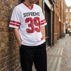 Supreme Bandana Football Jersey 'White'