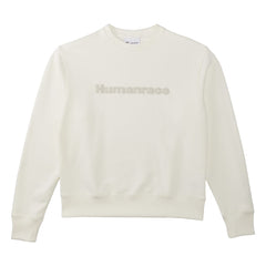 Adidas Originals Unisex PW Pharrell Williams Humanrace Basics Crew Off White HK6695