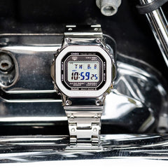 Casio G-Shock Full Metal Steel Limited Edition Silver GMWB5000D-1