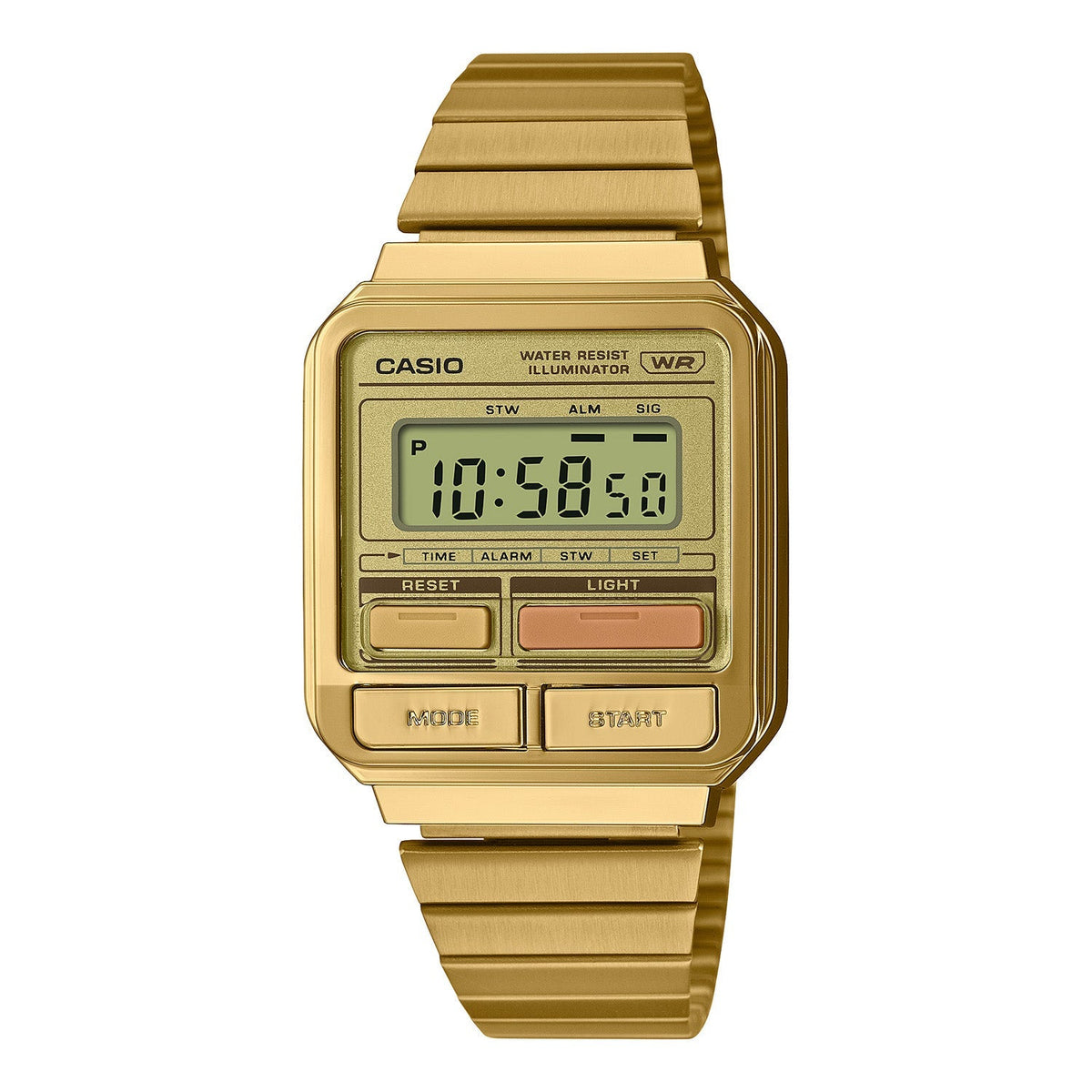 Casio Vintage 120 Gold A120WEG-9A