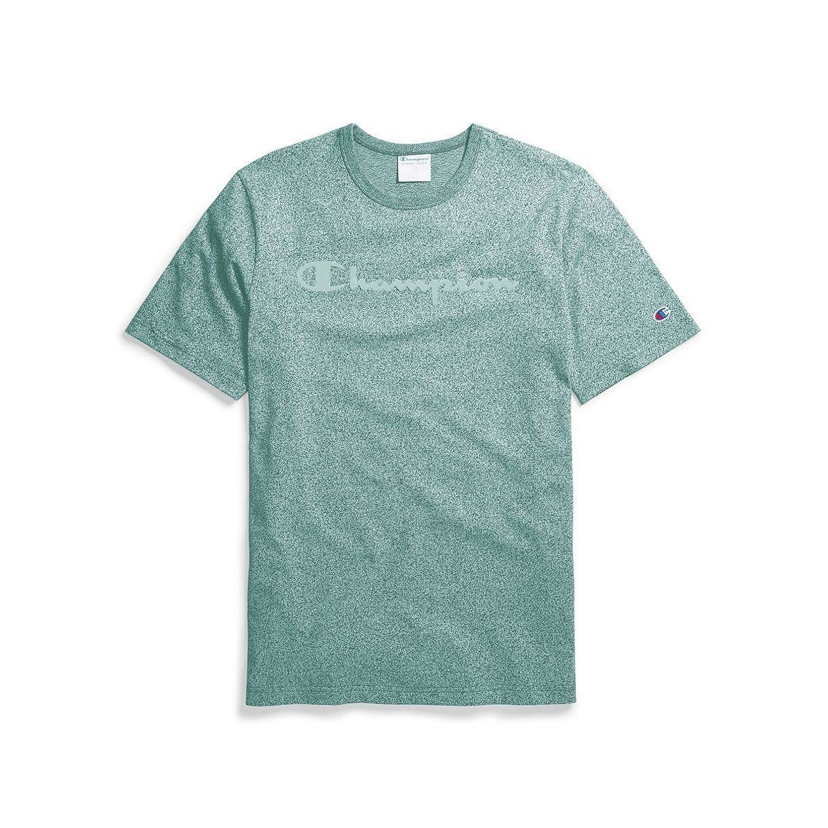 Champion Heritage Mock Twist Tee Jeweled Jade Heat Men T5077-550037-8AR