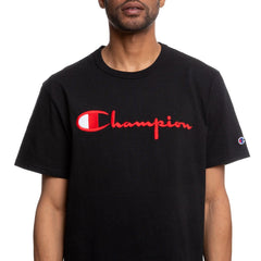 Champion Heritage Short Sleeve Tee Black Men GT19-Y08252-BKC