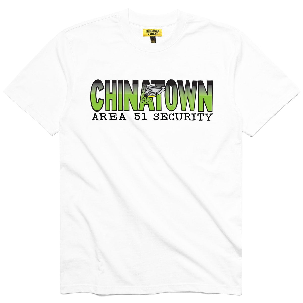 Chinatown Market Men Alien T-Shirt White CTM-04-A51-W