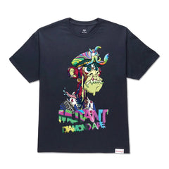 Diamond Supply Co Men Mutant Ape Trippy Tee Navy