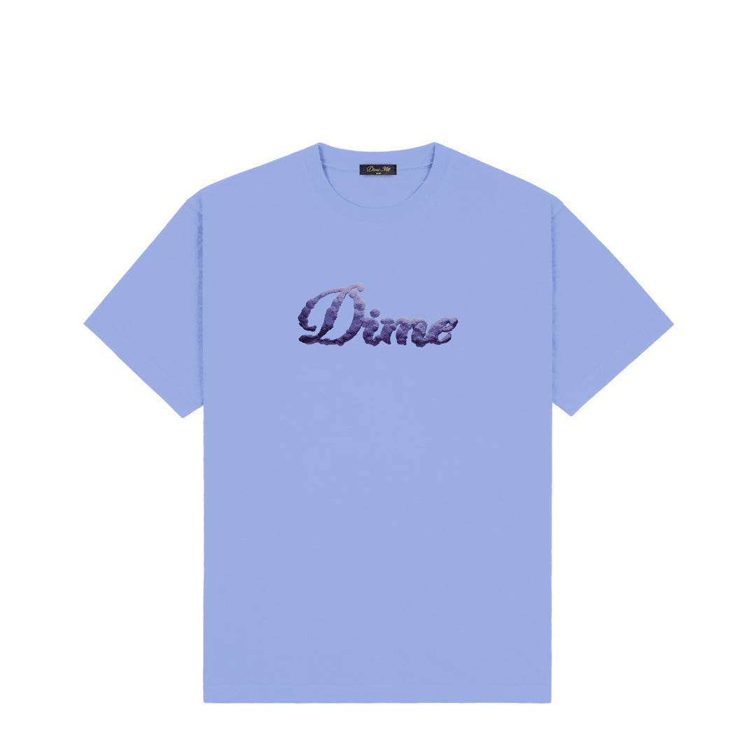 Dime Cursive Cloud T-Shirt Light Indigo