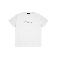 Dime Cursive T-Shirt Ash