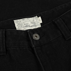 Dime Men Classic Baggy Denim Pants Black