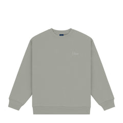 Dime Men Classic Small Logo Crewneck Gravel