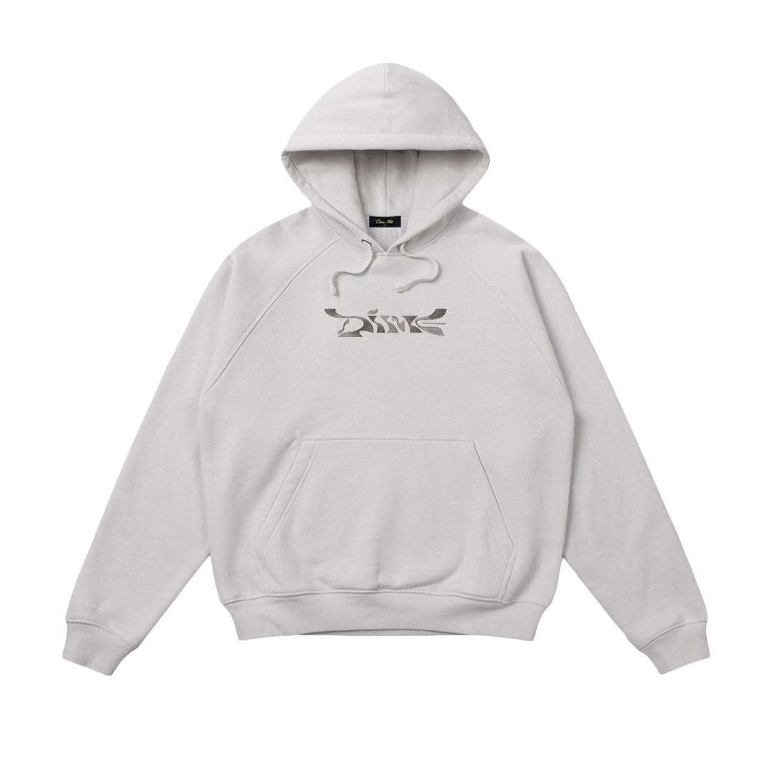 Dime Poster Hoodie Silver