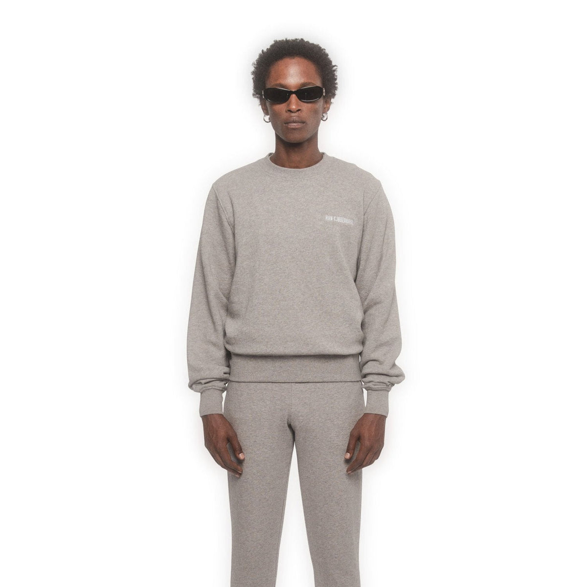 Han Kjøbenhavn Men Casual Crew Grey 40001-11