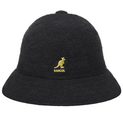 Kangol Bermuda Casual Hat Black Gold