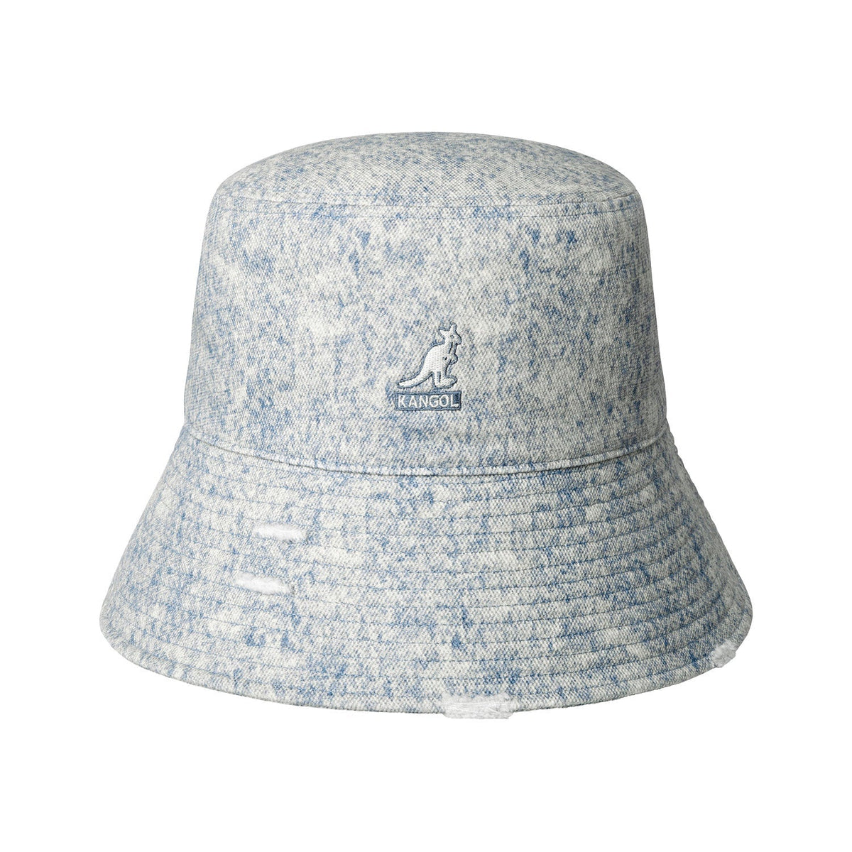 Kangol Washed Denim Bucket Blue