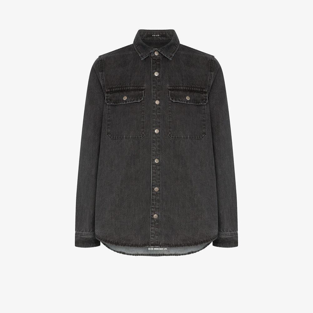 Ksubi Shockwave Shirt Protest Grey Men 43600-GRY