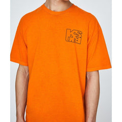 Ksubi Square SS Tee Hazard Orange Men 42870-ORG