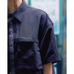 LAKH Breathable Western Field Shirt Black