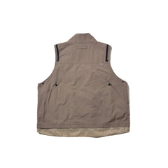 LAKH Double-way Detachable Vest Jacket Kahki