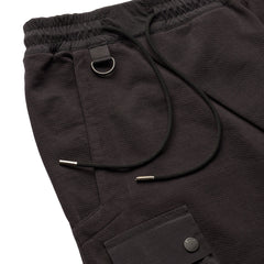 Maharishi Men Asym Articulated Sweatpants Black