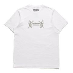 Maharishi Men Double Tigers Miltype T-Shirt White