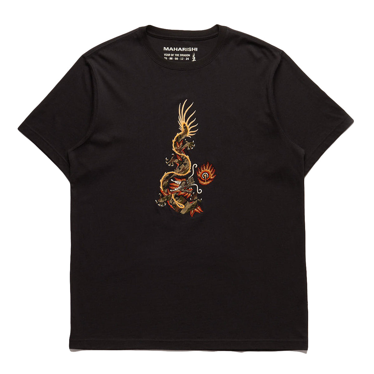 Maharishi Men Original Dragon T-Shirt Black