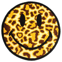 Market Smiley Leopard Rug
