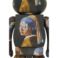 Medicom Japan Johannes Vermeer Girl With Pearl Earring 1000% Bearbrick SEP218226I