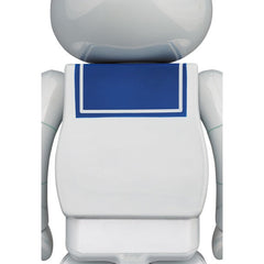 Medicom Japan Stay Puft Marshmallow Man White Chrome 100% & 400% Bearbrick APR218967I