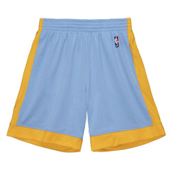Mitchell & Ness Men NBA Los Angeles Lakers Swingman Short Blue 2001 SMSH1127LAL01PB