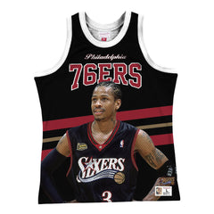 Mitchell & Ness NBA Philadelphia 76ers Allen Iverson Tank Black MSTK19048P76KAI