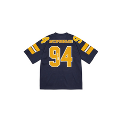 Supreme Sequin Football Jersey 'Navy'