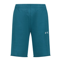 OFF-WHITE  COTTON SWEAT SHORTS DUCK GREEN