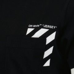 OFF-WHITE  Pocket Logo T-shirt Black
