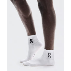ON Logo Sock Mid 3P White