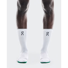 ON Unisex Elite Run Sock High White Ivory Core
