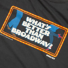 Only NY Broadway Lights T-Shirt Vintage Black