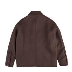 Courreges Embroidered Wool & Silk Overshirt