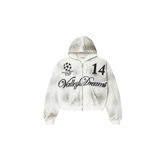 Valley Dreams - Vale Forever Oreo 14 Zip Up Hoodie 'Dest/Smoke'