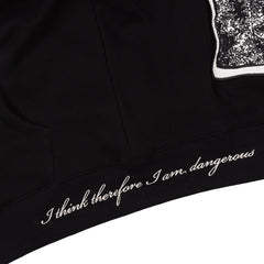 Pleasures Men Discourse Hoodie Black