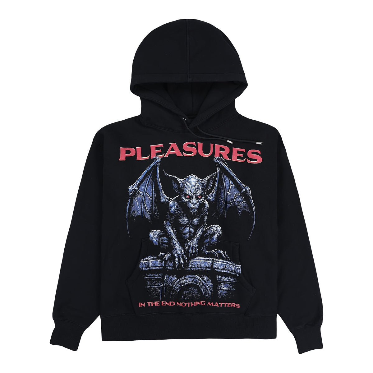 Pleasures Men Gargoyle Hoodie Black