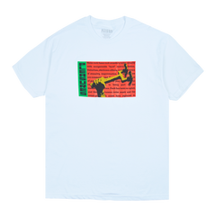 Pleasures Men Hammered T-Shirt White W038-WHT