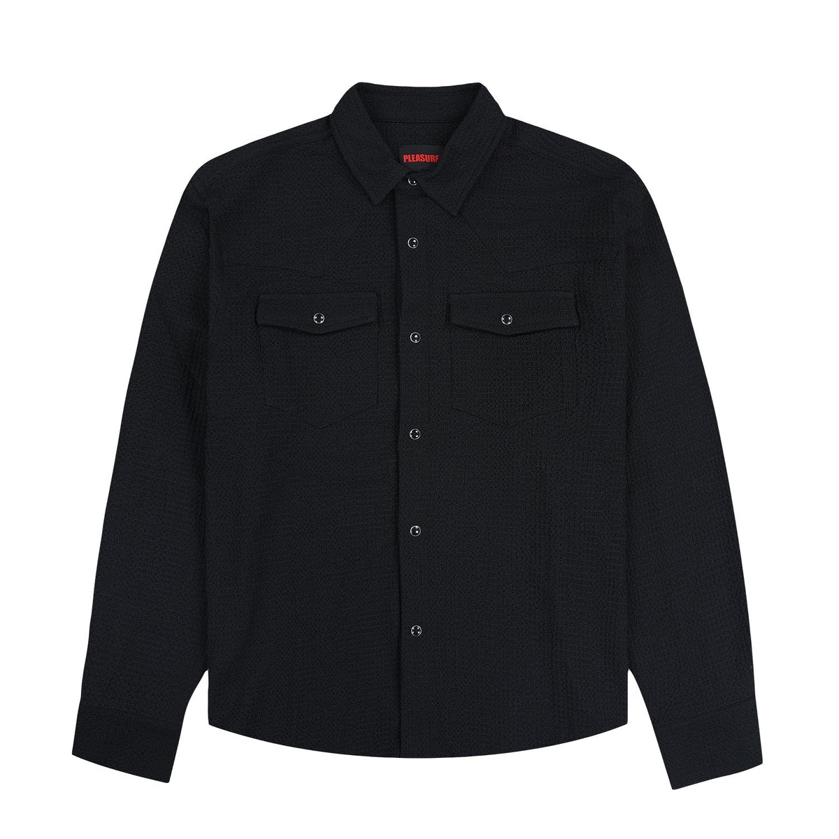 Pleasures Men Hive Western Shirt Black