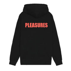 Pleasures Men Mouth Hoodie Black