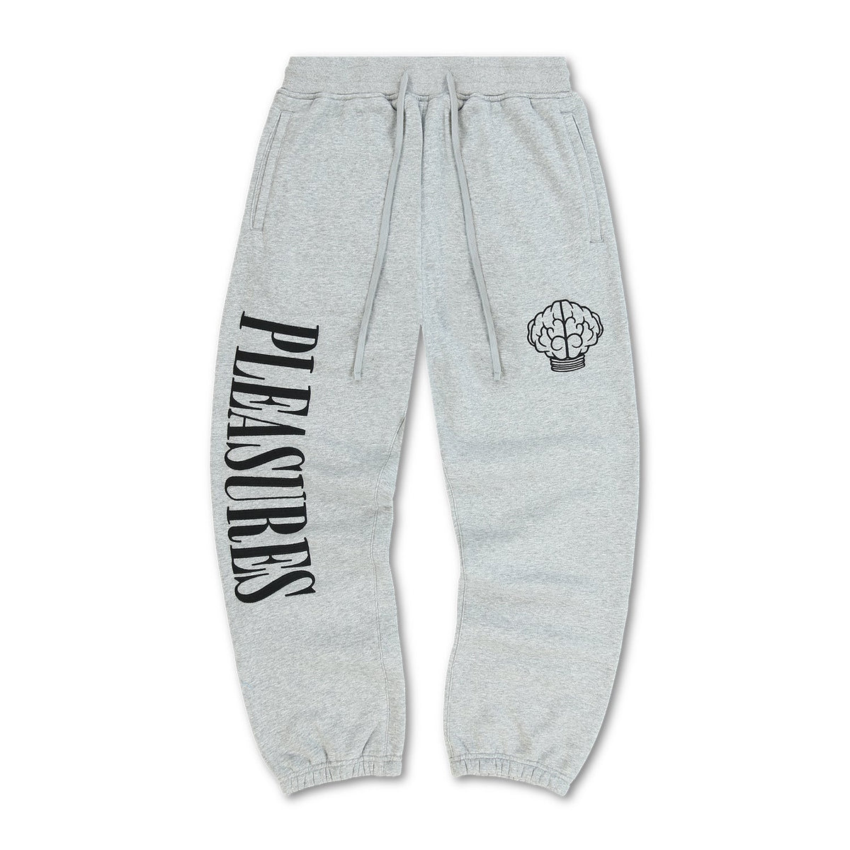 Pleasures Men Nerd Sweatpants Heather Grey